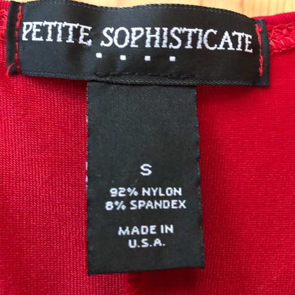 Ladies dress with rhinestone buckle - Picture 3 of 4